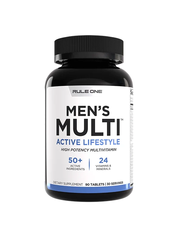 Rule1 Men's Train Daily Multivitamin – High-Potency Formula for Men 21 Rule1 Men s Train Daily Multivitamin High Potency Formula for Men